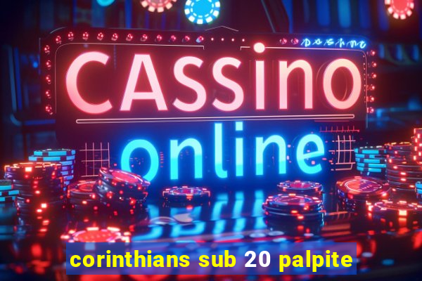 corinthians sub 20 palpite